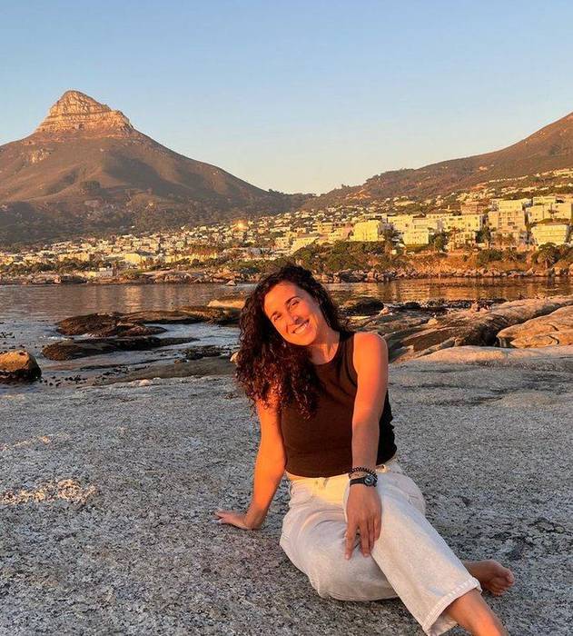 Mélanie — Private Guide Cape Town, golden hour at Clifton